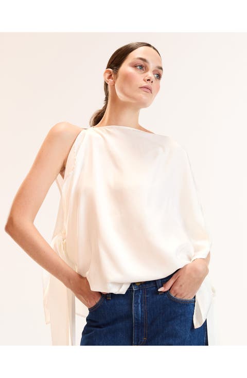 Windswept Tie Top