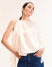 Cynthia Rowley Windswept Tie Top