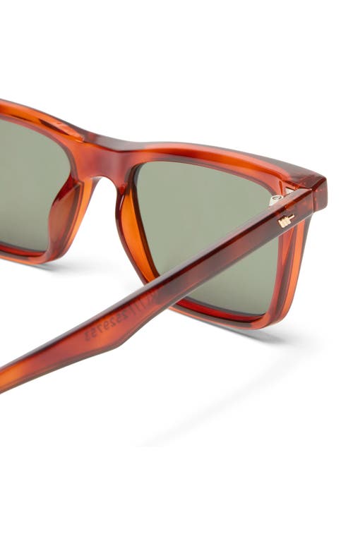 Le Specs Broski In Toffee Tort/khaki Mono