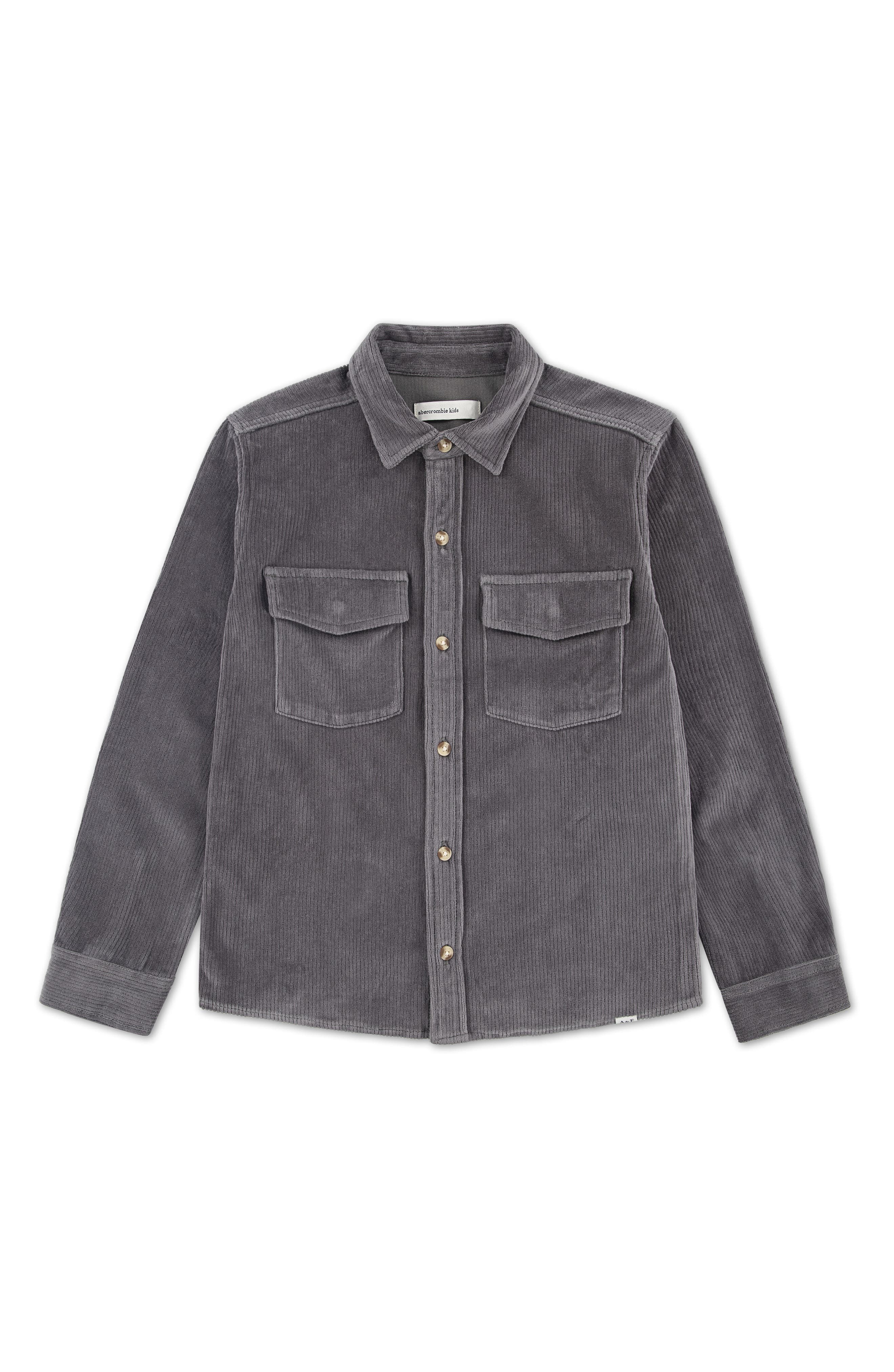 abercrombie kids Kids' Corduroy Button-Up Shirt