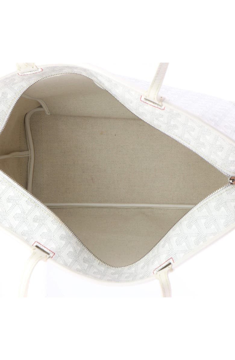 Pre-Owned Goyard Artois Tote Coated Canvas PM, Alternate, color, White