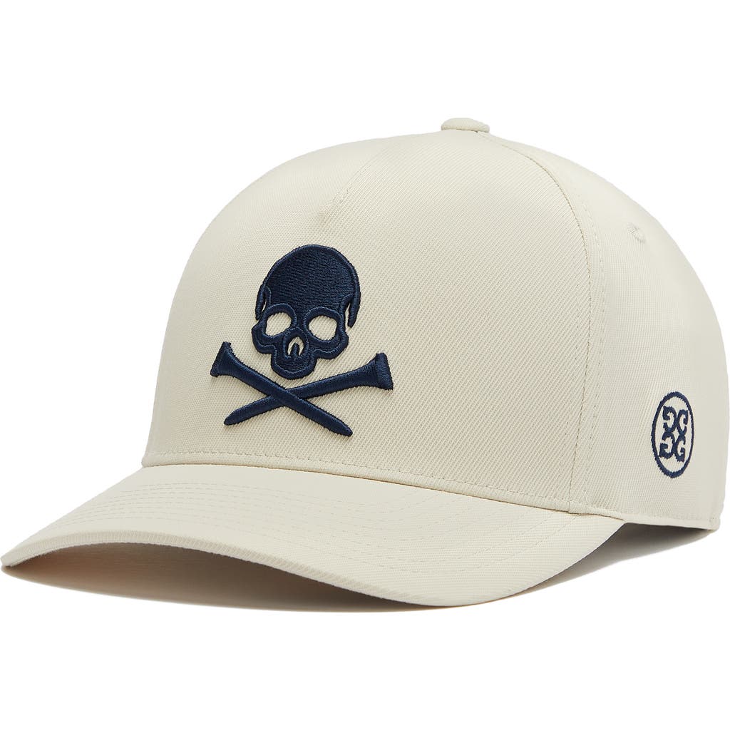G/fore Skull Snapback Baseball Cap In Stone
