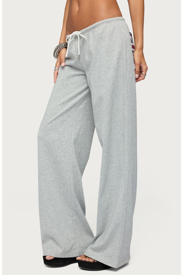 UK Low Rise Sweatpants, Alternate, color, GRAY-MELANGE