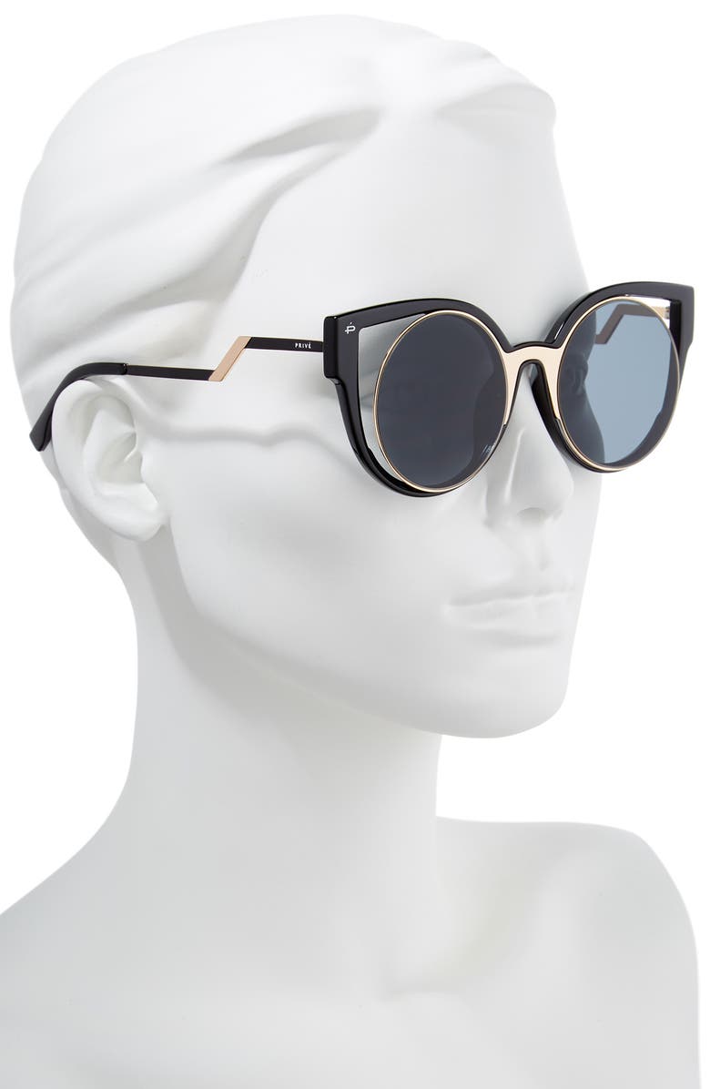 Privé Revaux The Feminist 47mm Cat Eye Sunglasses, Alternate, color,