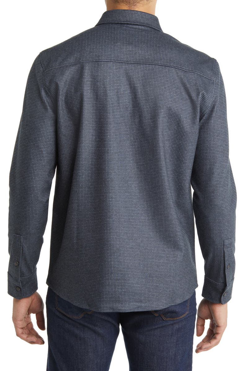 Johnston & Murphy Men's Houndstooth Button-Up Shirt, Alternate, color,