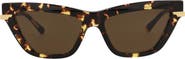 Bottega Veneta 54mm Cat Eye Sunglasses