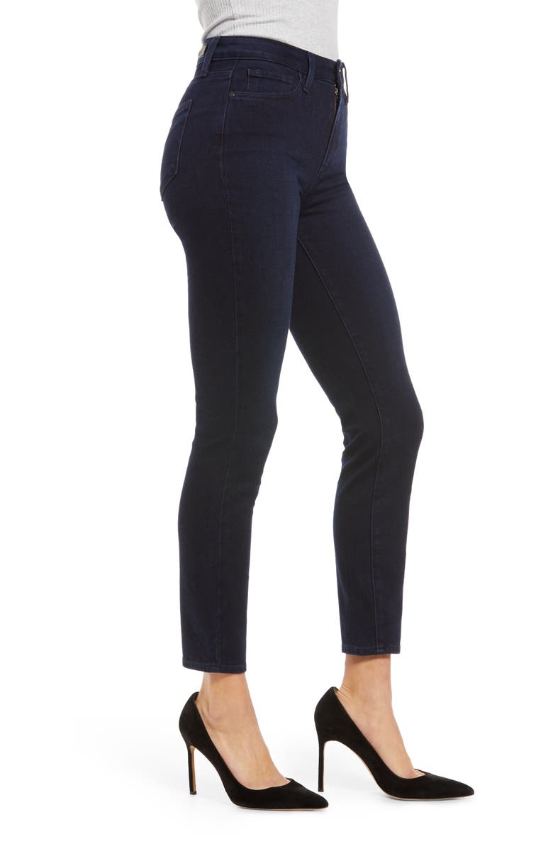 PAIGE Hoxton High Waist Ankle Skinny Jeans, Alternate, color, 