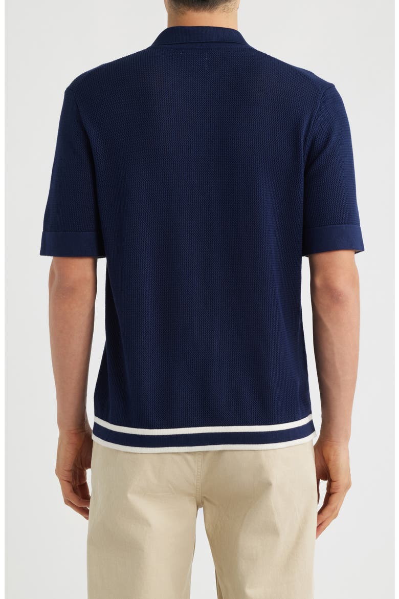 Jorge Stripe Placket Polo, Alternate, color, NAVY-12