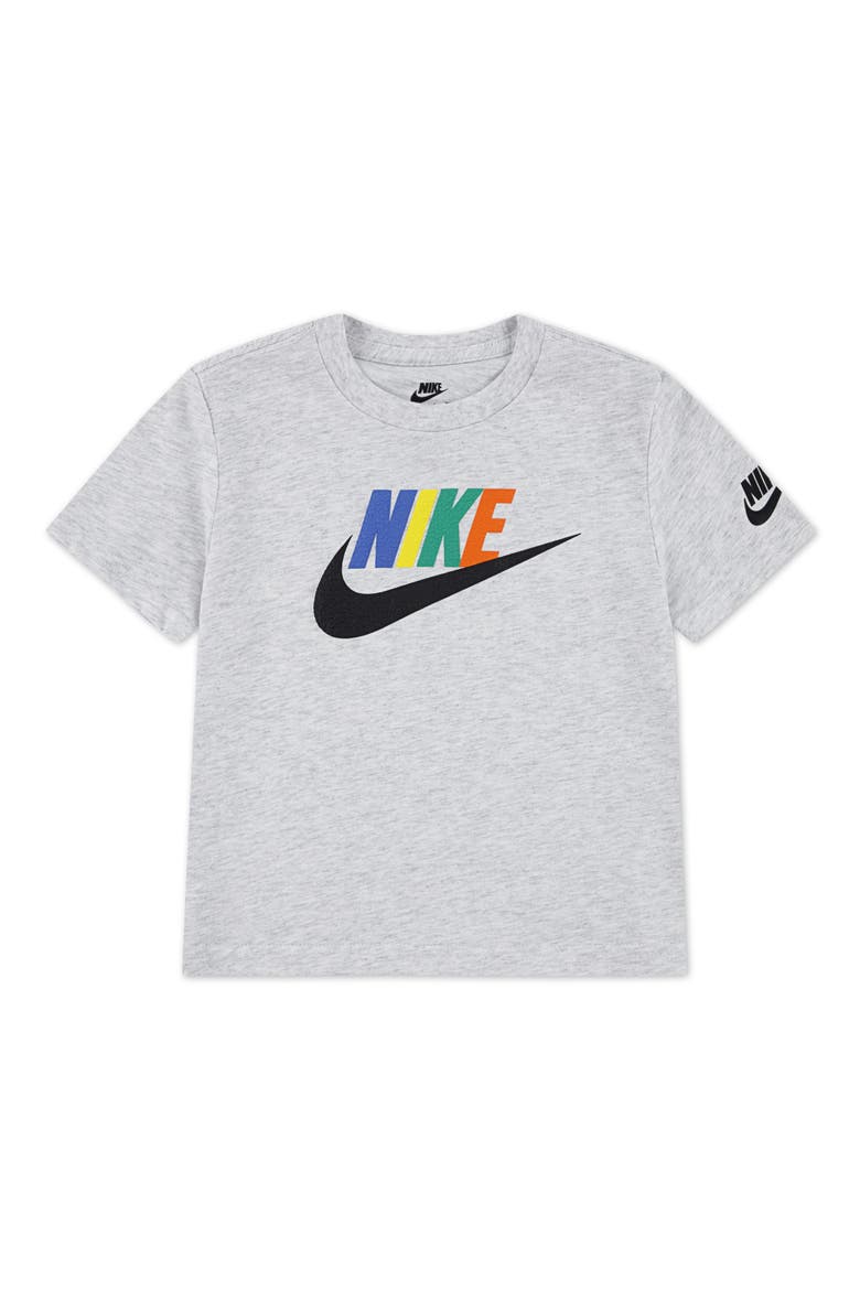 Kids' Club Family Graphic Tee, Main, color, BIRCH HEATHER