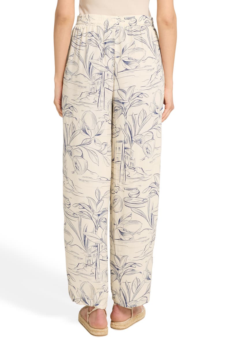 CARIBBEAN JOE Breezy Wide Leg Pants, Alternate, color, Ivory