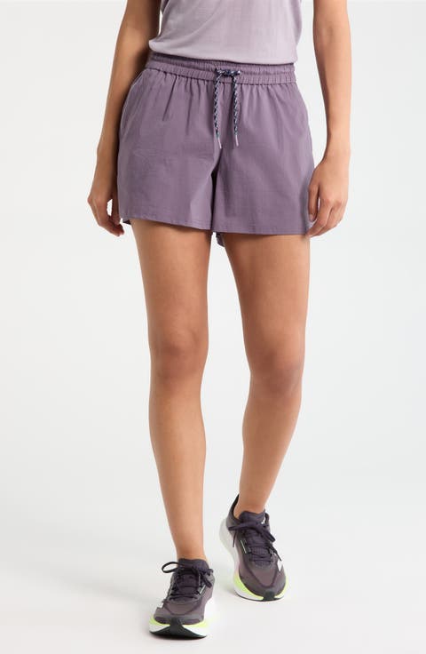 Merino Wool Blend Drawstring Shorts