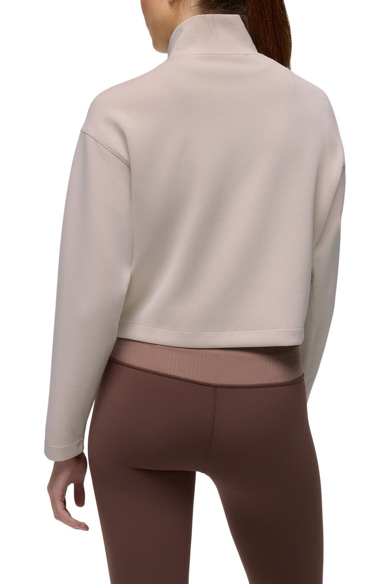 Shea Half Zip, Alternate, color, ALMOND