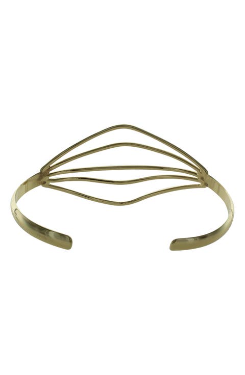 Fine Lines Cuff Bracelet