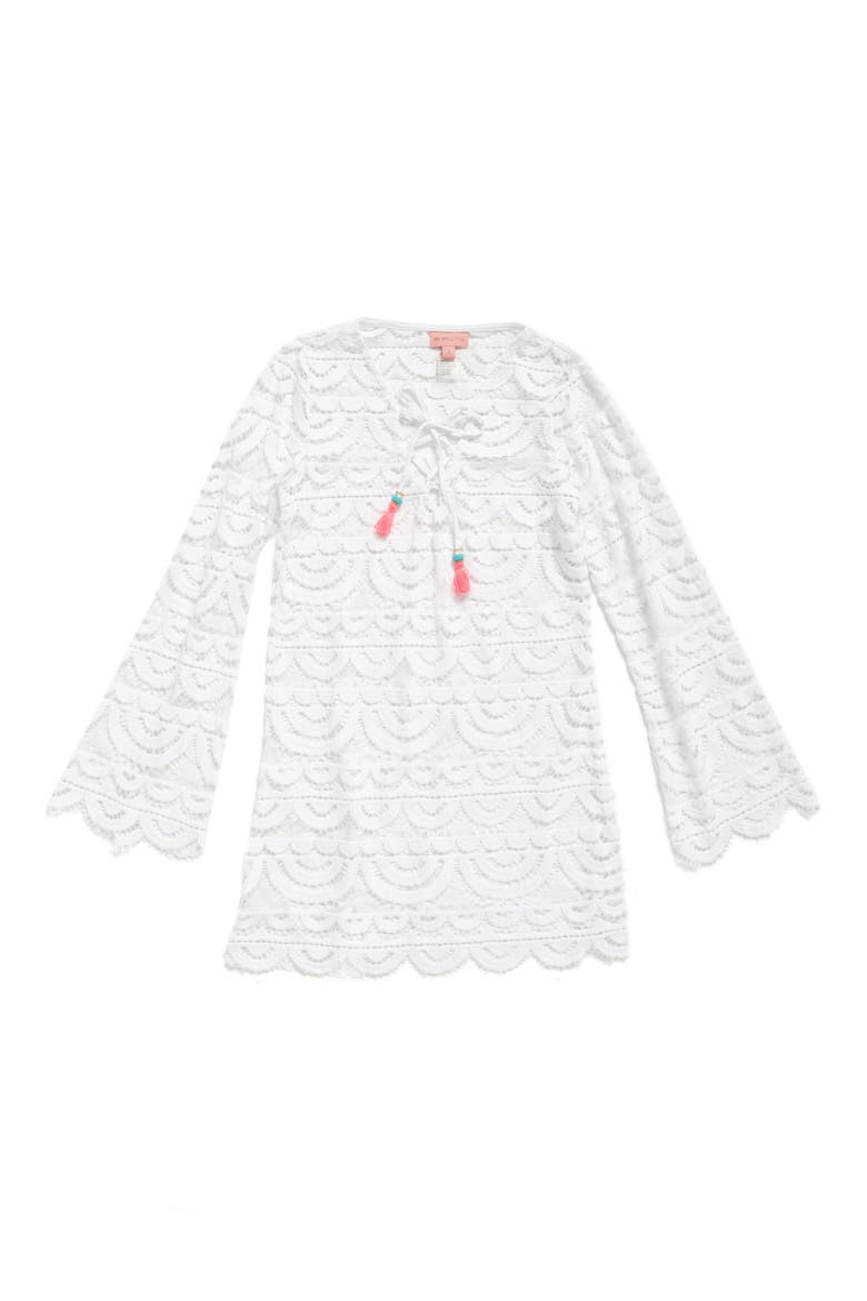 Little Noah Cover-Up Tunic, Main, color, WATER LILY