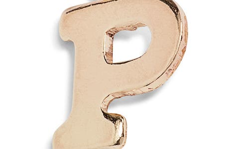Nashelle Initial Charm In Gold Fill - P
