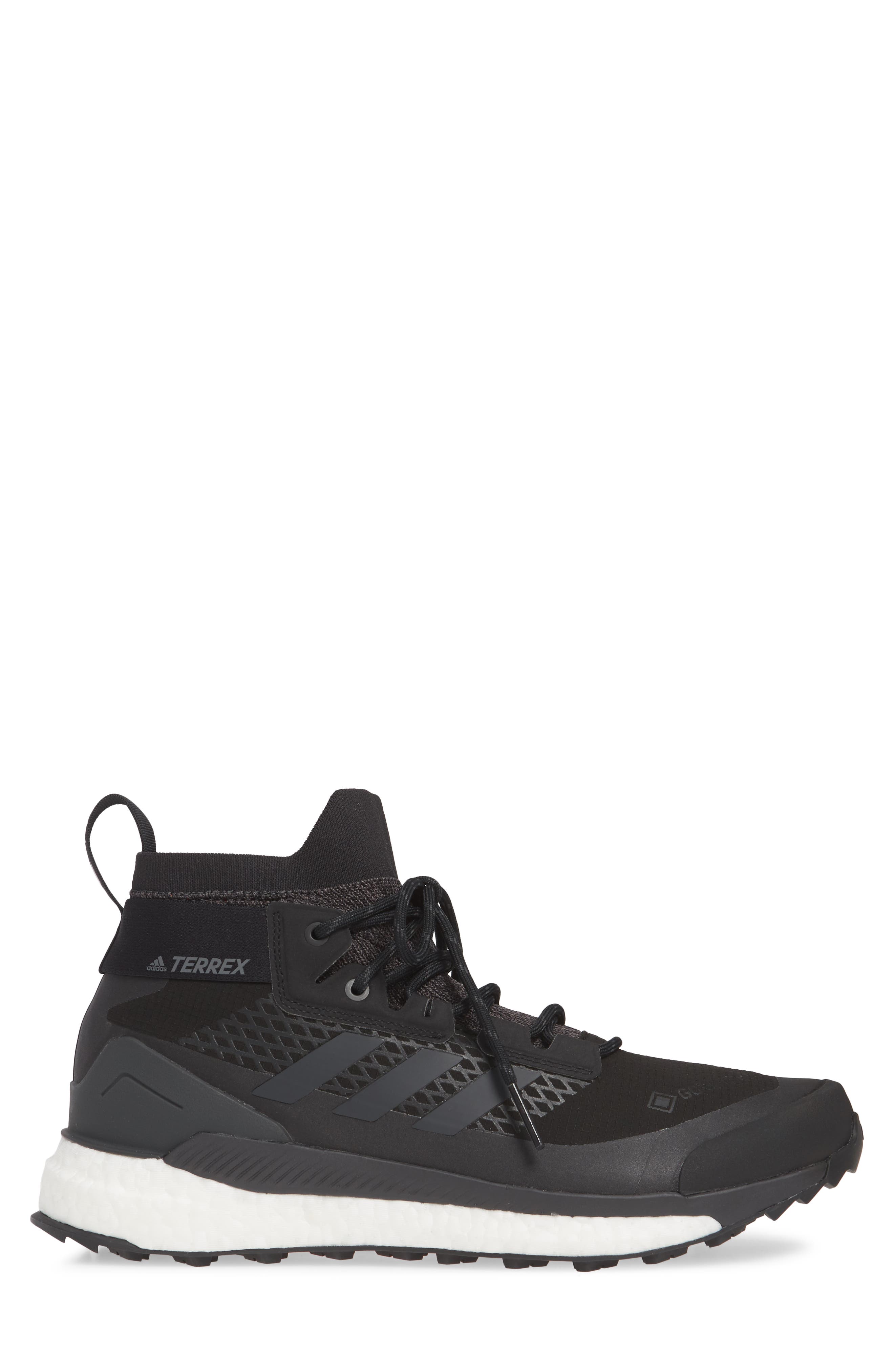 adidas Terrex Free Hiker Gore-Tex<sup>®</sup> Waterproof Hiking Boot, Alternate, color, 