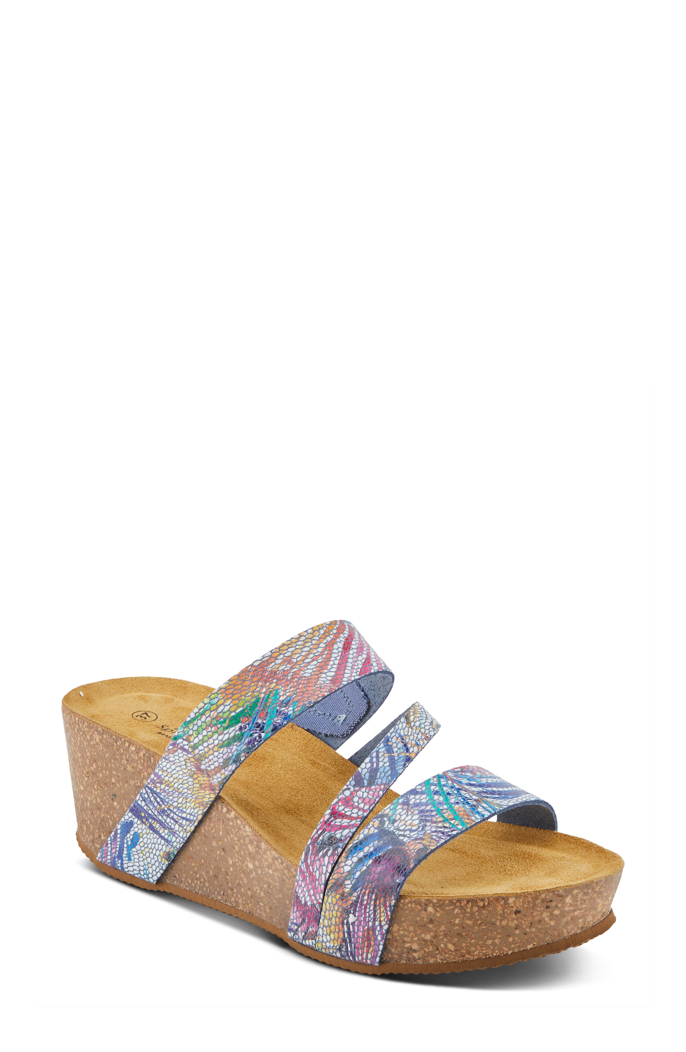 Spring Step Butter Pea Wedge Slide Sandal (Women) | Nordstromrack