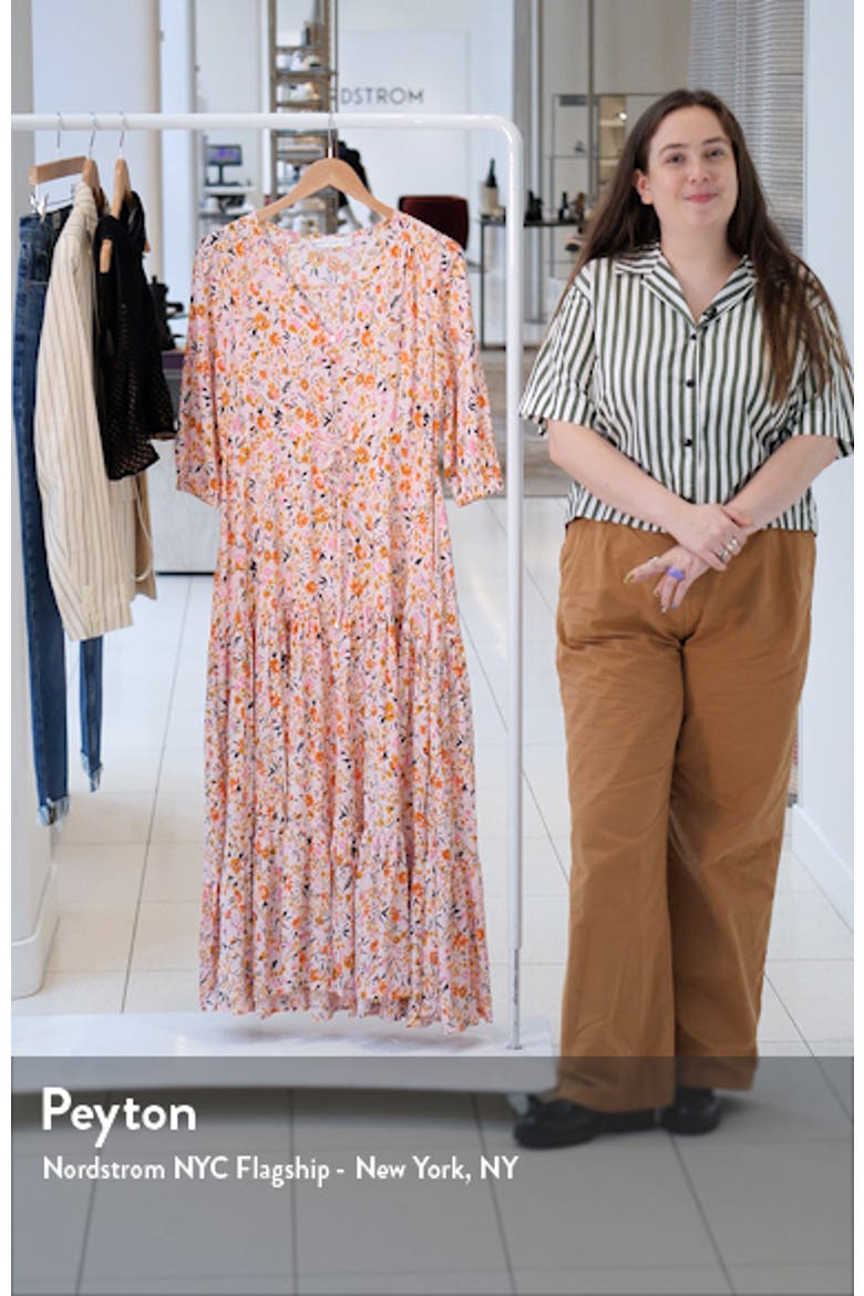 Kelda Floral Midi Dress video