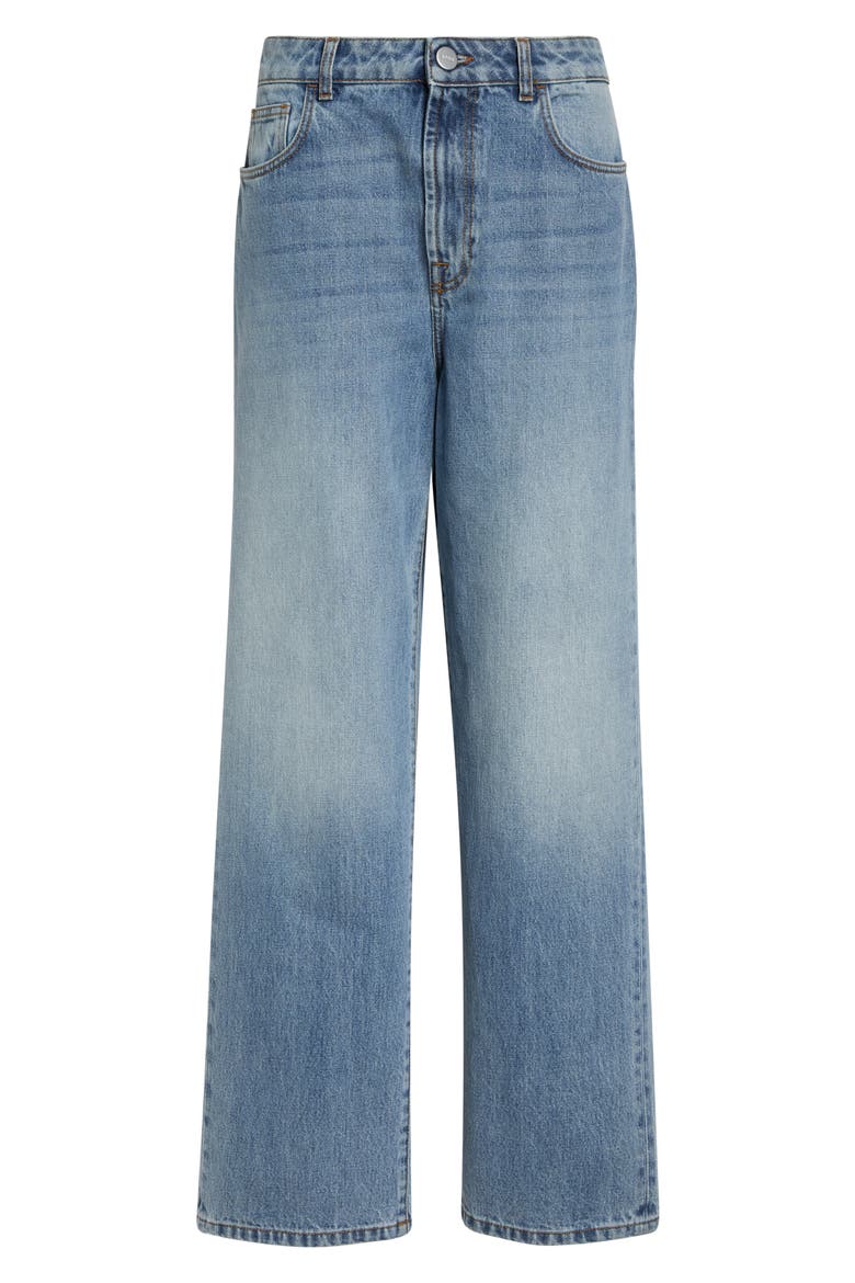 Bruun Baggy Wide Leg Jeans, Alternate, color, CLASSIC BLUE