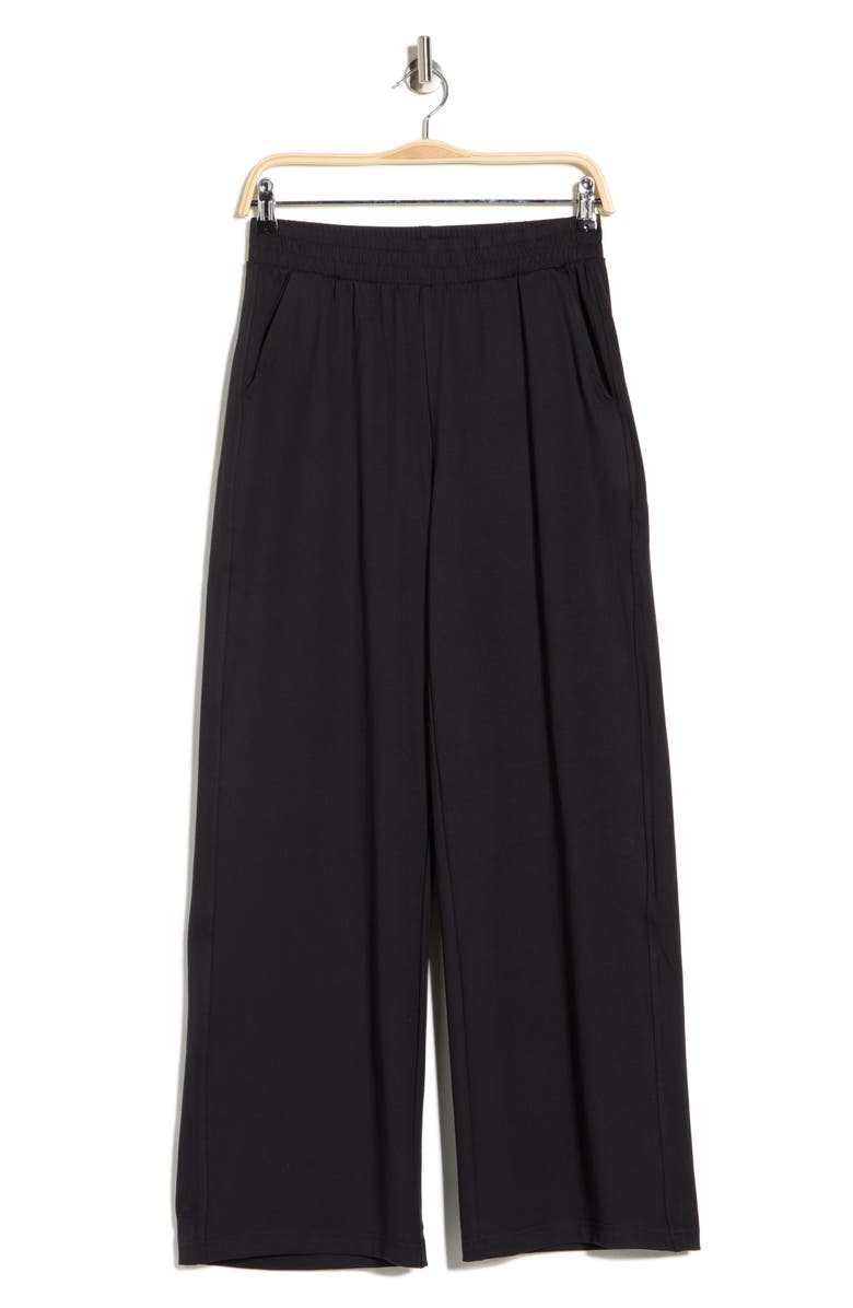 YOGALICIOUS Lux Avenue Wide Leg Pants, Alternate, color, Black