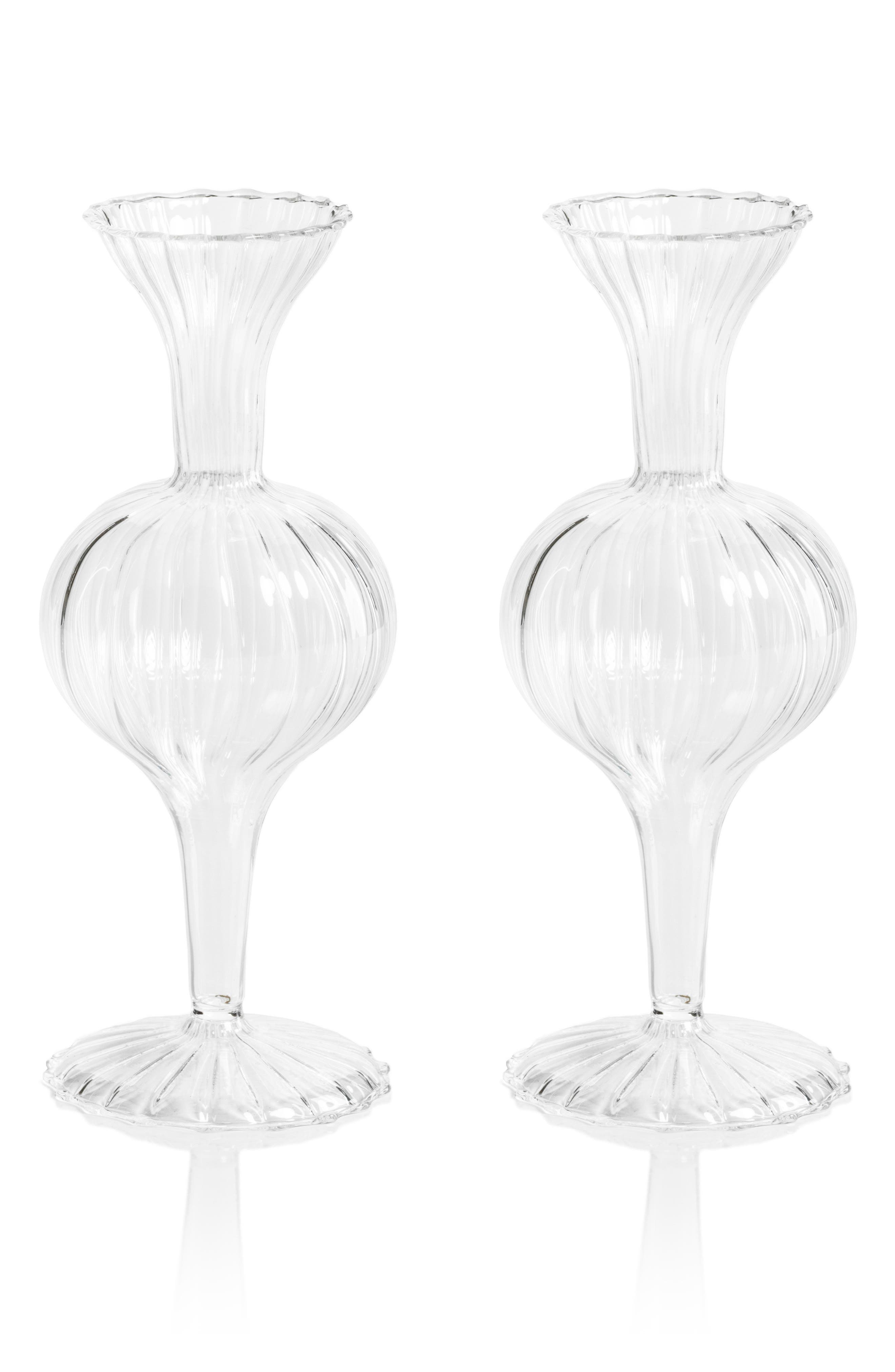 Zodax Monet Optic Set of 2 Vases