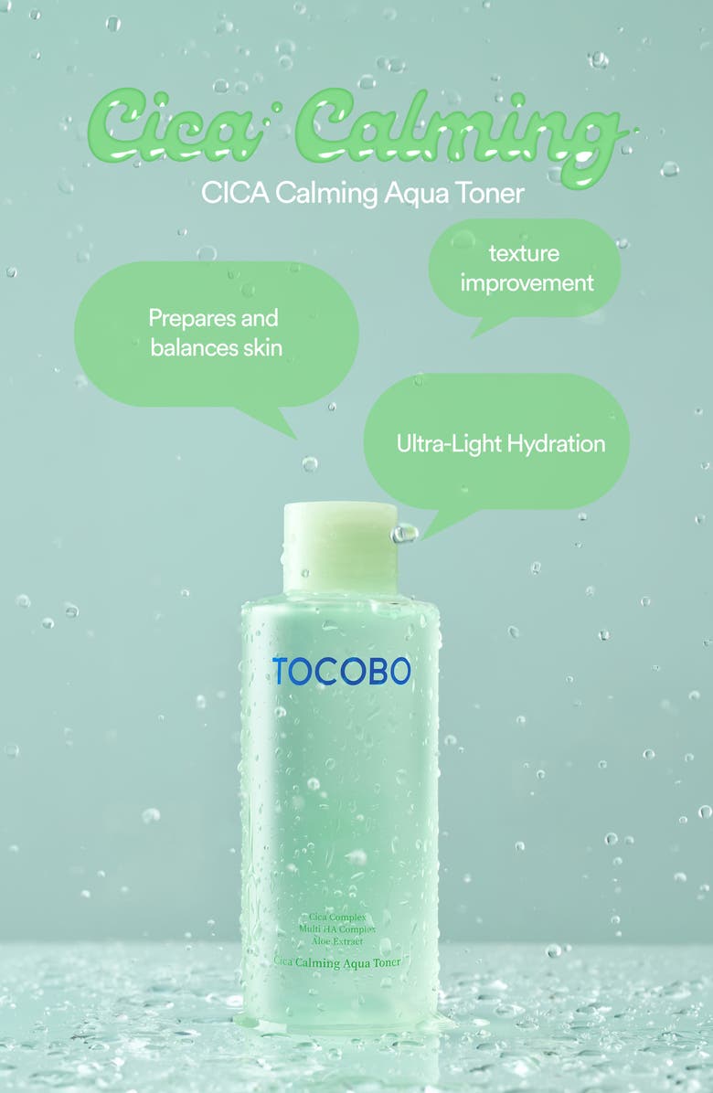 Tocobo Cica Calming Aqua Toner, Alternate, color,