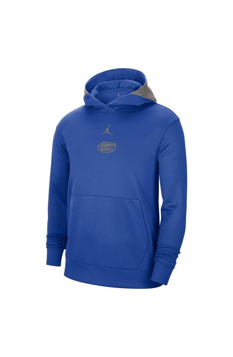Jordan Brand Men's Jordan Brand Royal Florida Gators Team Basketball Spotlight Performance Pullover Hoodie, Alternate, color, Royal