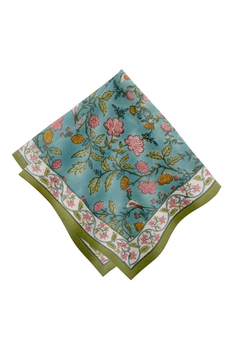 Giverny Napkins - Set of 4, Alternate, color, Multicolor 19" x 19"