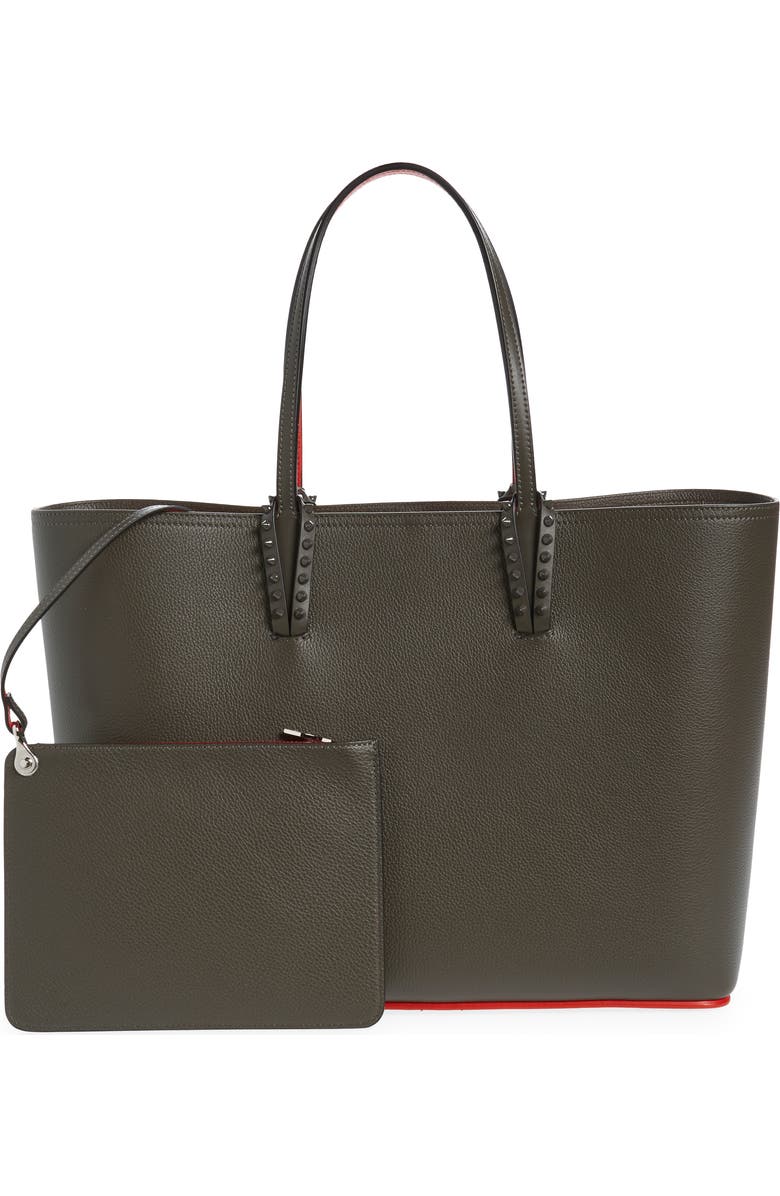 Christian Louboutin Cabata Calfskin Leather Tote, Alternate, color,