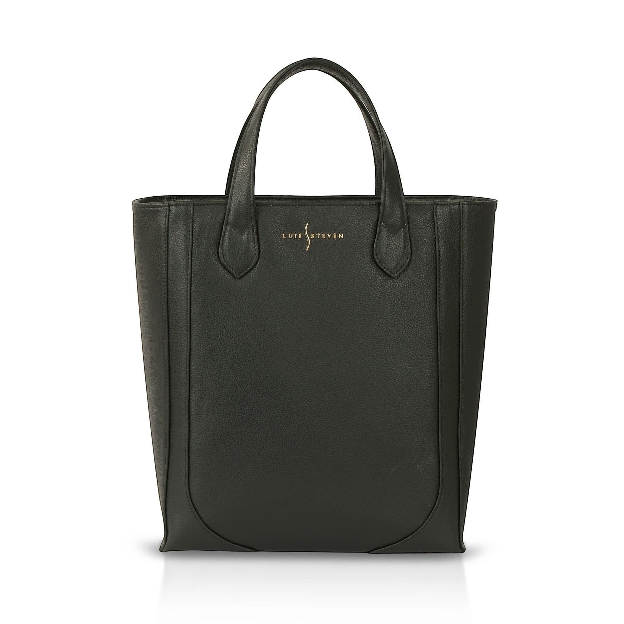 Tall Office Tote, Main, color, Black