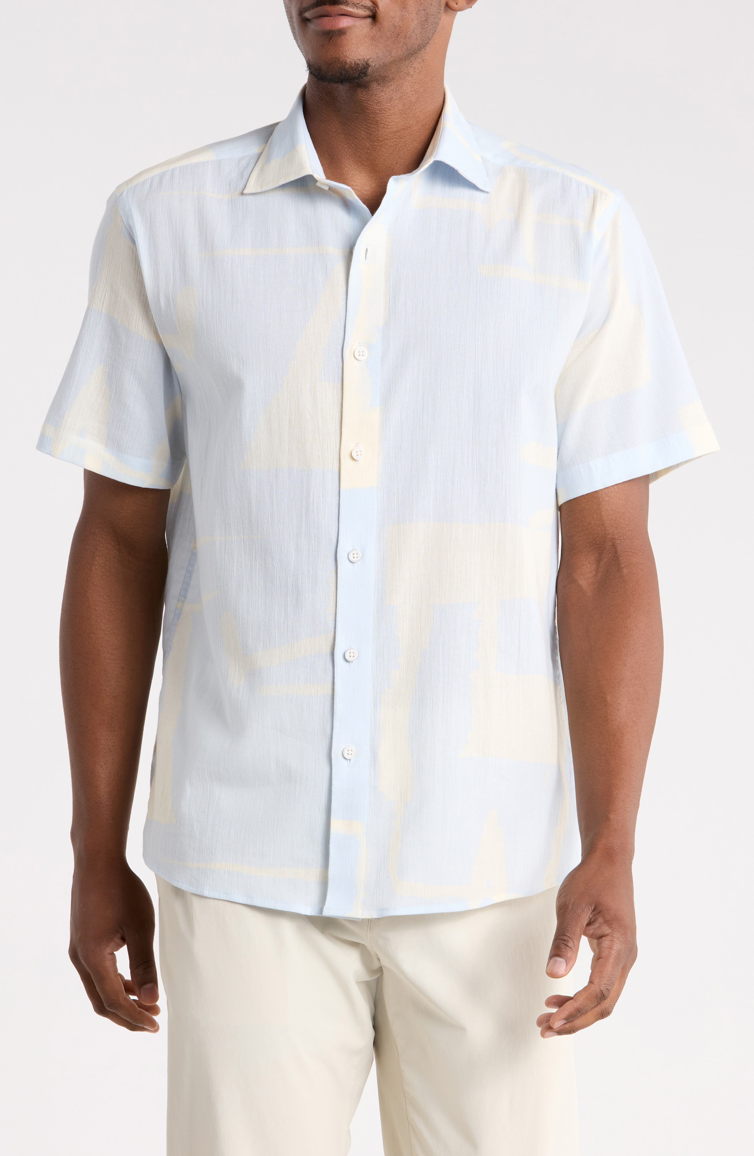 Gabin Short Sleeve Button-Up Shirt