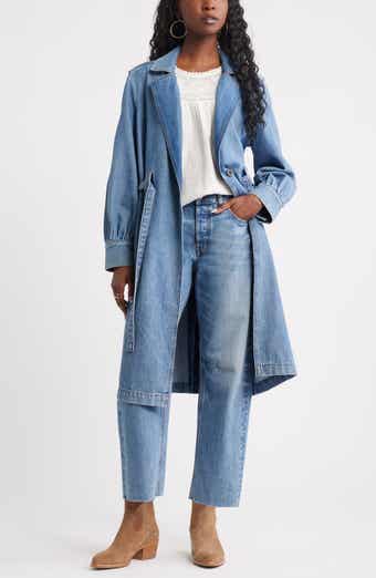 Treasure & Bond Denim Trench Coat
