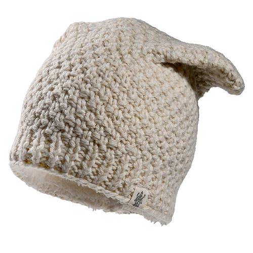 Nirvanna Designs Bear Ear Beanie In Gray