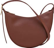 Longchamp Le Foulonne Small Leather Crossbody Bag