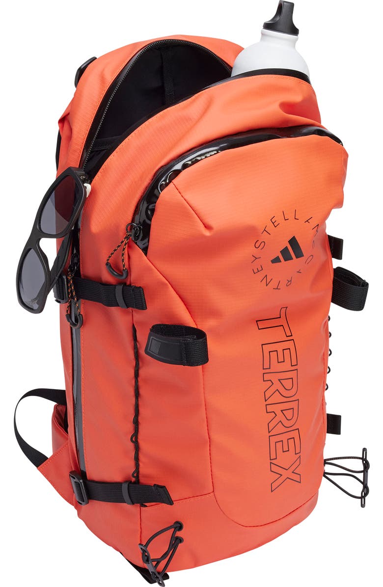 adidas by Stella McCartney Terrex Backpack, Alternate, color, Semi Impact Orange