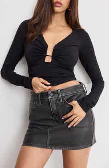 U-Wire Long Sleeve Jersey Top