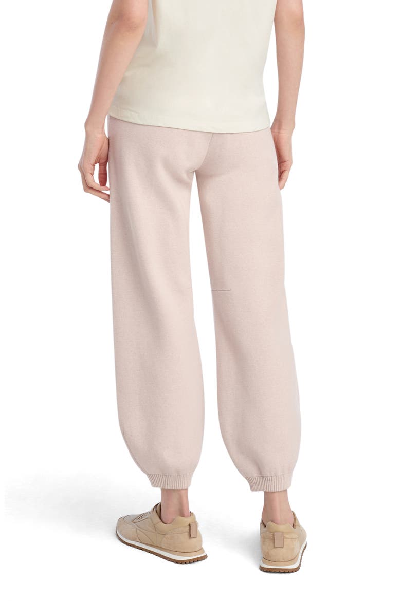 The Fatigue Sisters Barrel Leg Cotton & Cashmere Joggers, Alternate, color, BLUSH PINK