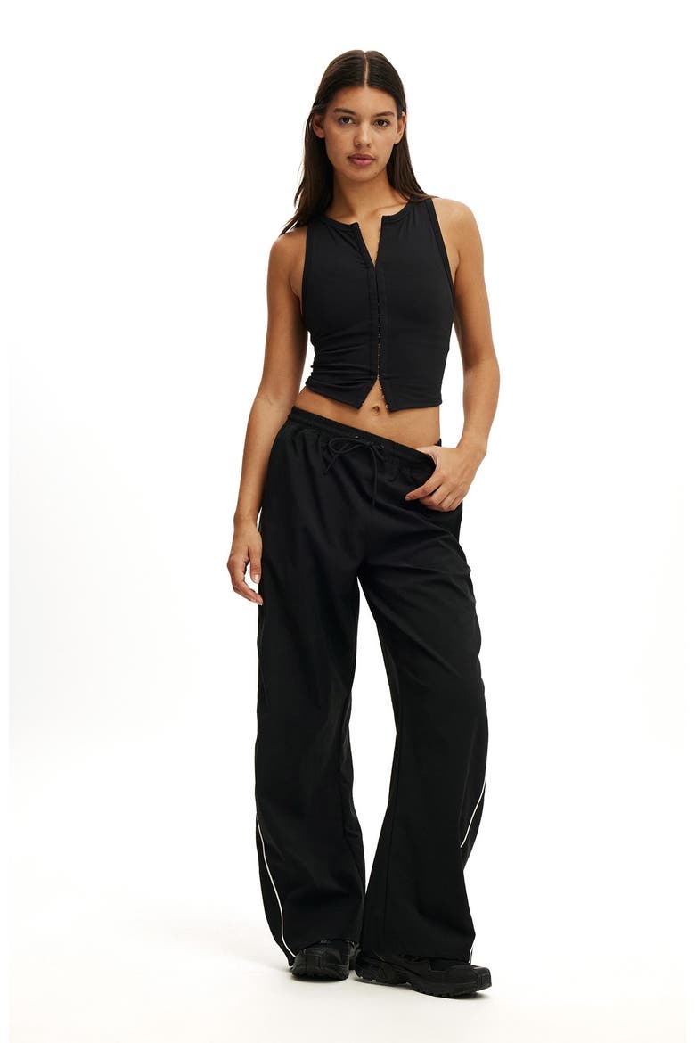 Women's Active Baggy Woven Sweatpant, Main, color, Black
