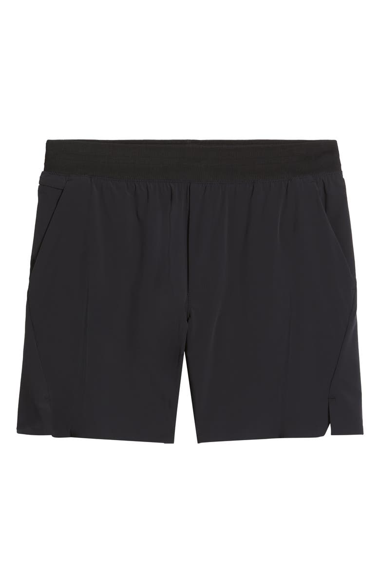 TEN THOUSAND Set 6.5-Inch Water Repellent Cross Training Shorts, Alternate, color, Black