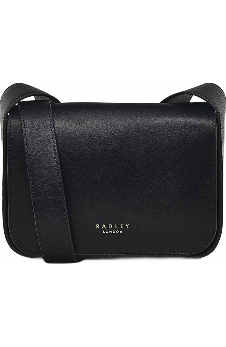 Radley Westwell Lane Small Flapover Crossbody Bag, Main, color, Black