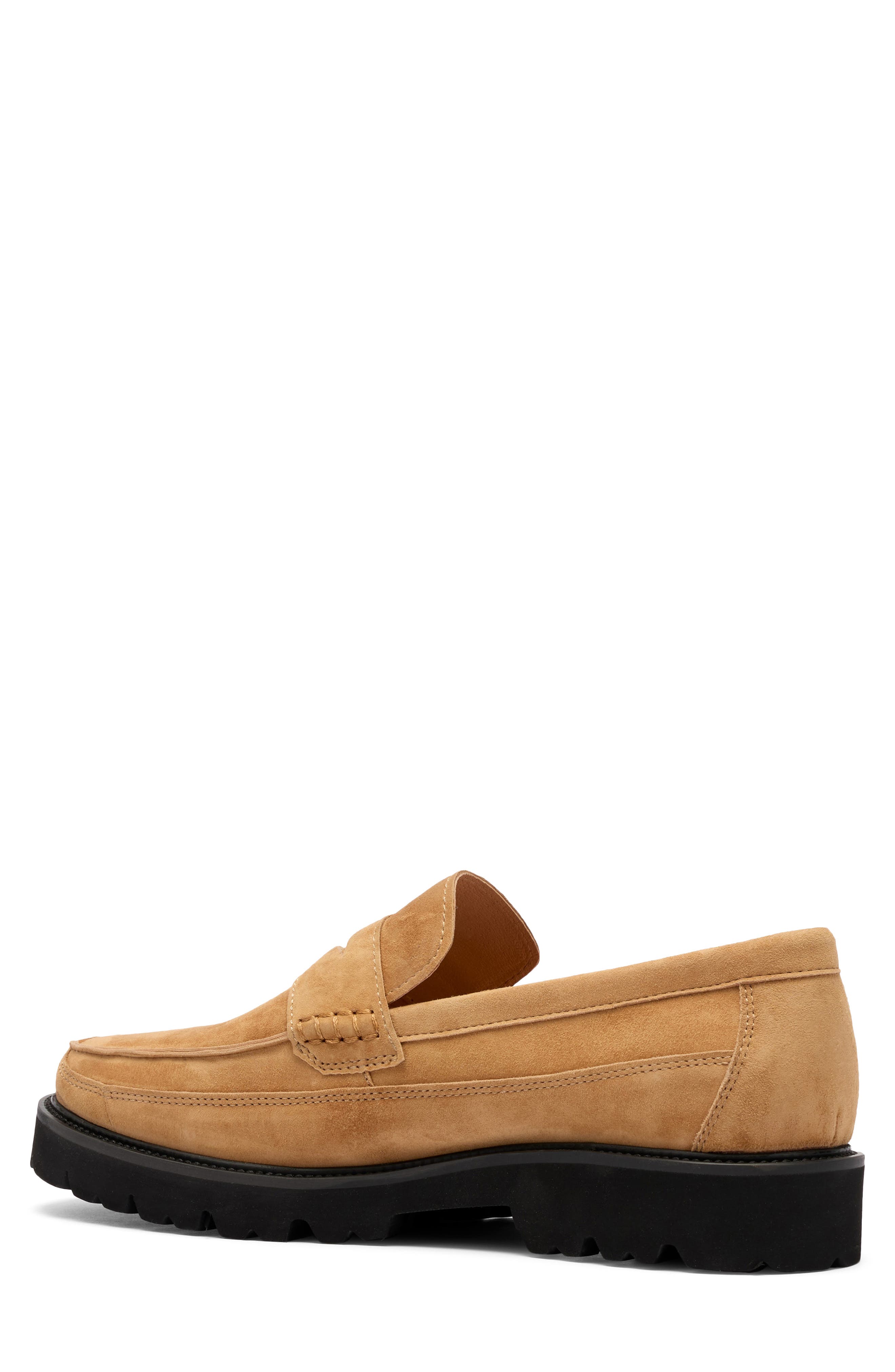 MARC NOLAN Adler Penny Loafer, Alternate, color, Caramel