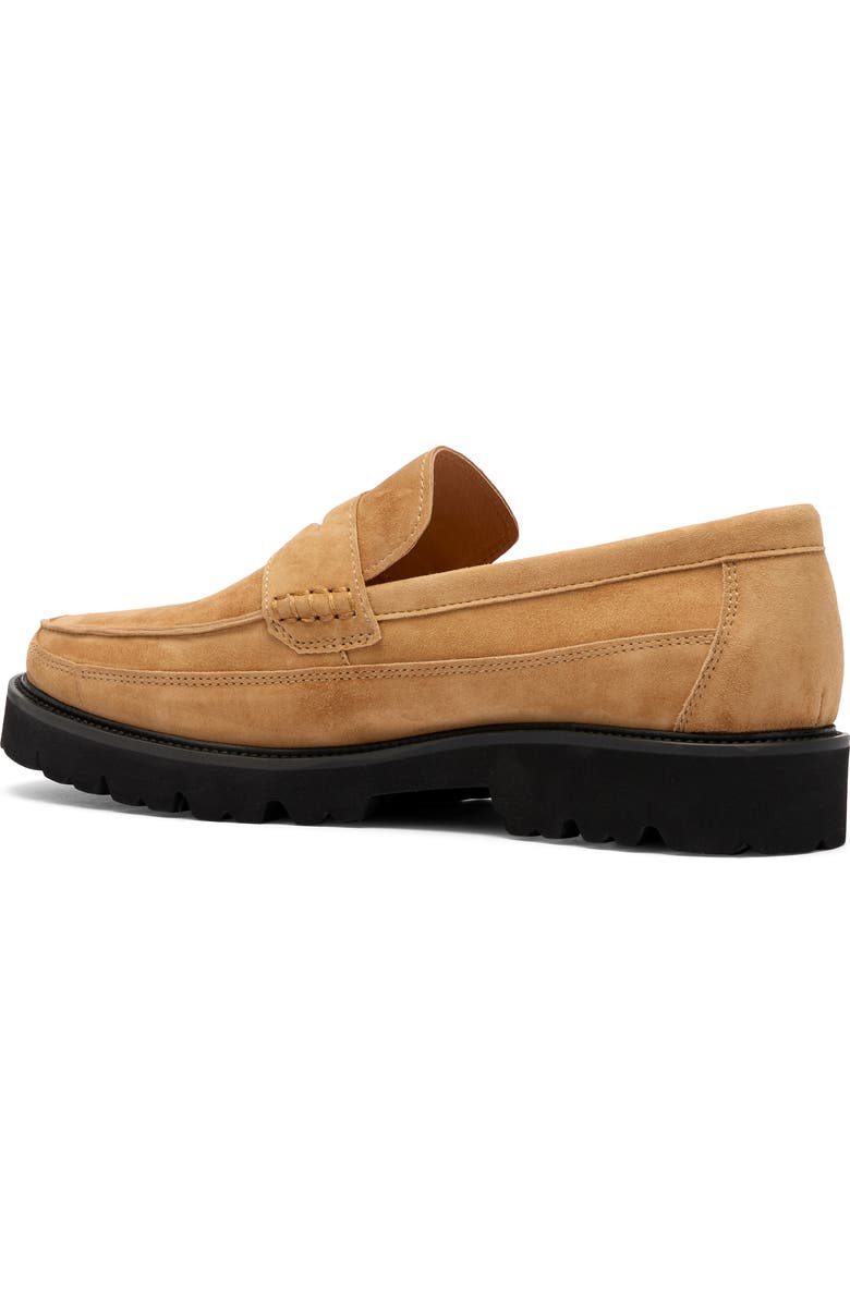 MARC NOLAN Adler Penny Loafer, Alternate, color, Caramel