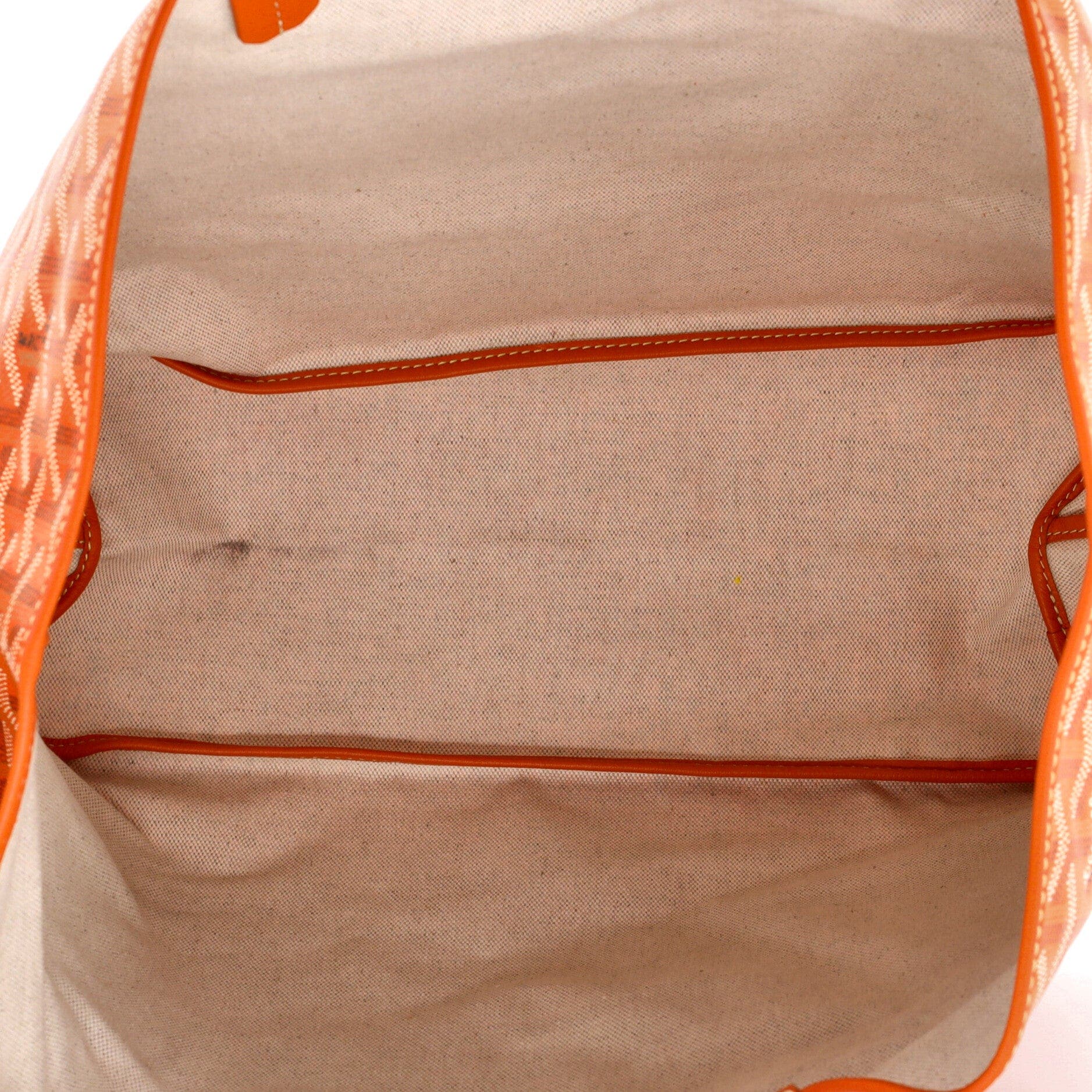 Saint Louis Tote Coated Canvas PM, Alternate, color, Orange