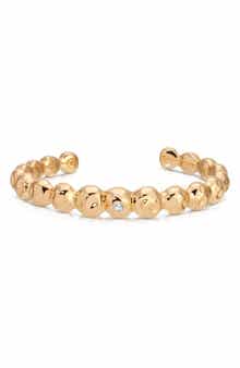 Molten Sphere Cuff Bracelet