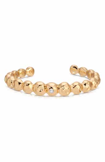 Molten Sphere Cuff Bracelet