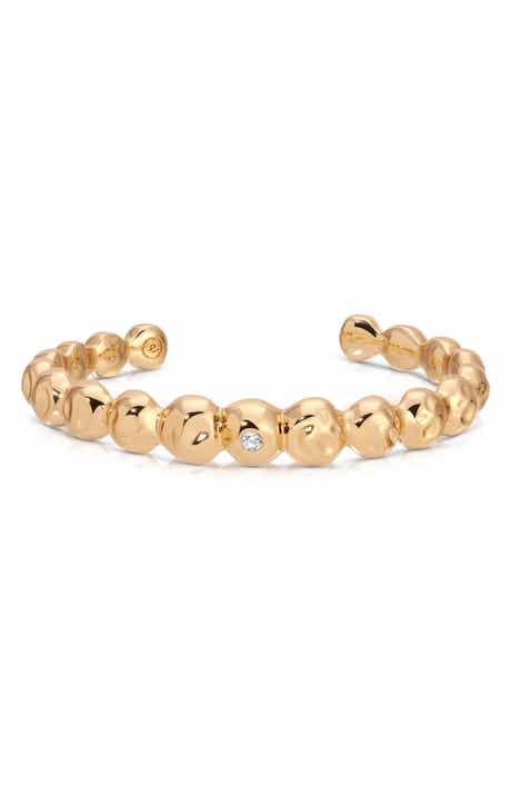 Molten Sphere Cuff Bracelet