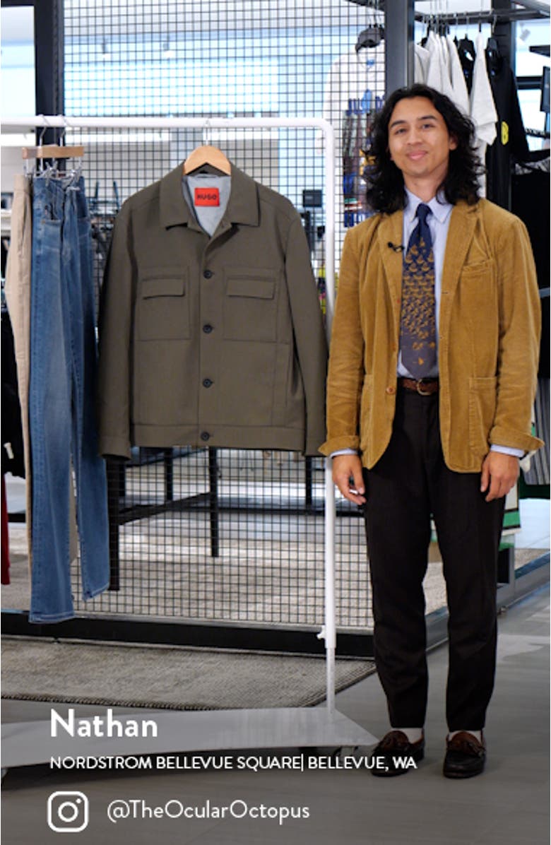 Julian Stretch Virgin Wool Blend Jacket, sales video thumbnail