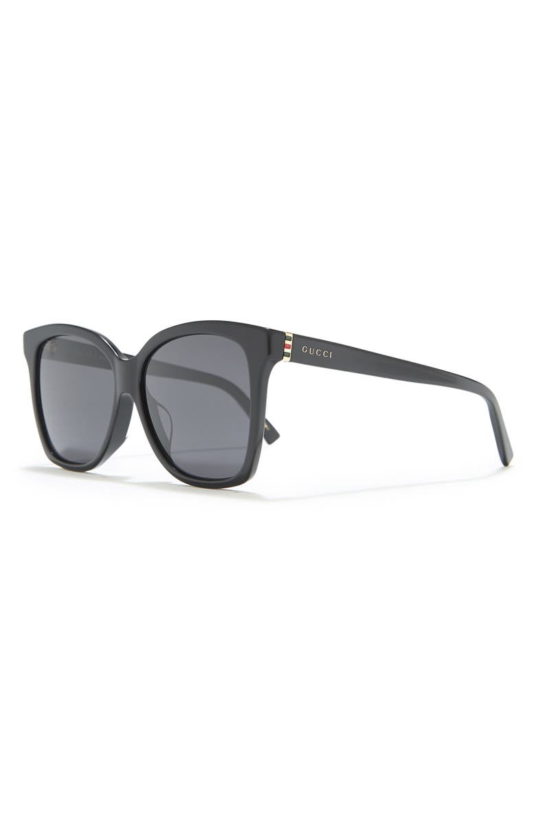 Gucci 58mm Cat Eye Sunglasses, Alternate, color,