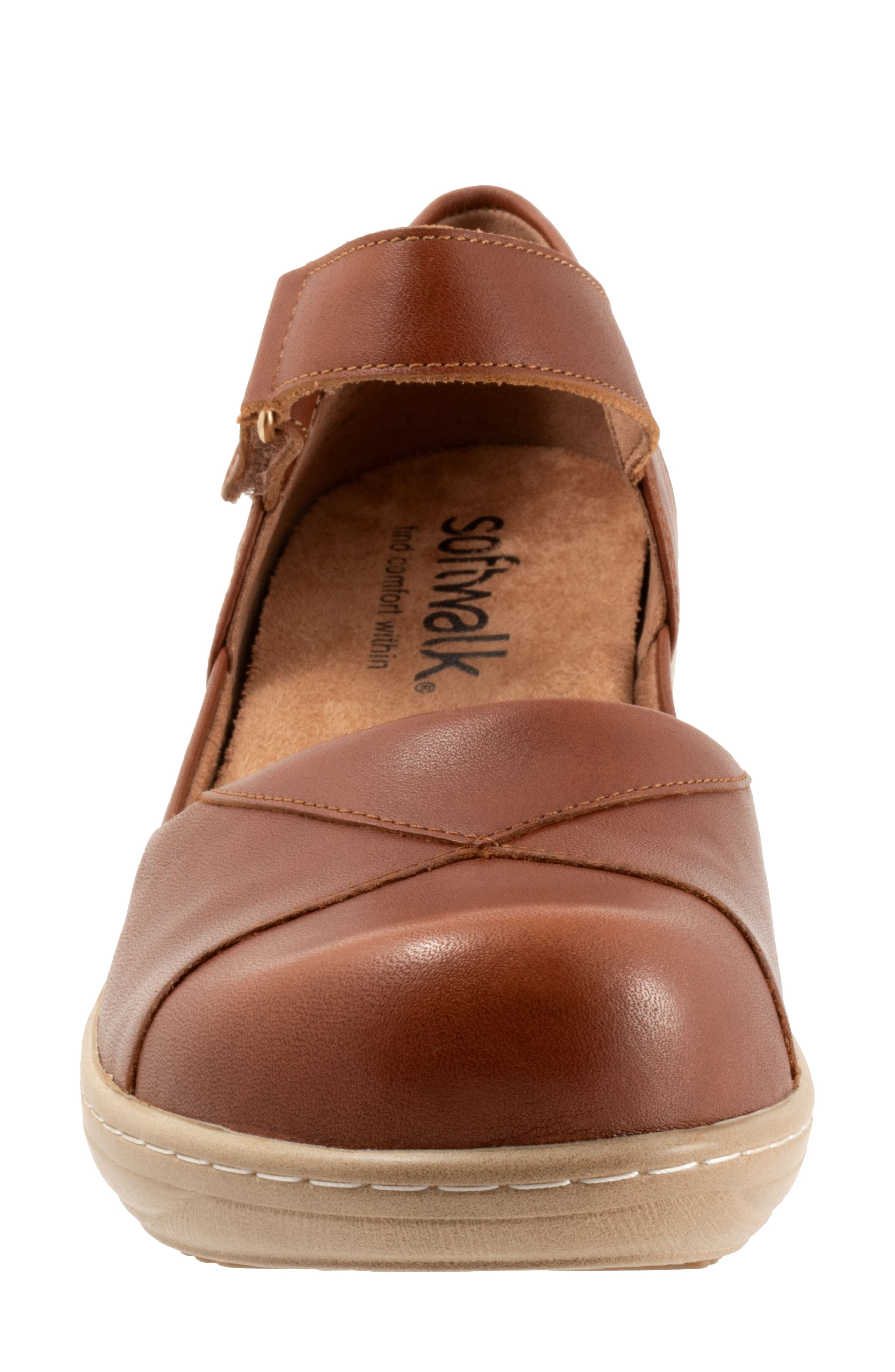 Miri Ankle Strap Platform Wedge Clog, Alternate, color, LUGGAGE