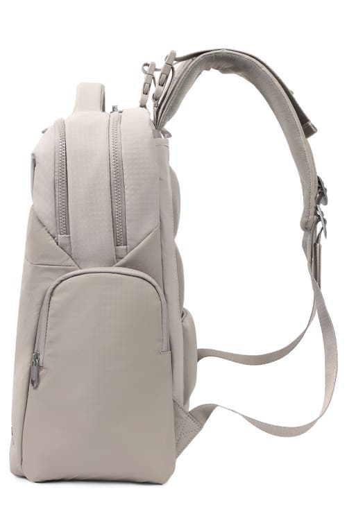 Hedgren Tsutsumi Diaper Backpack In Willow Grey